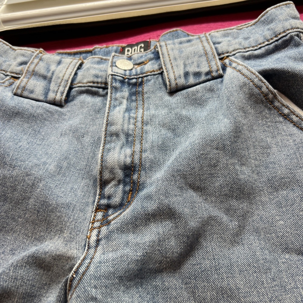 BDG Urban Outfitter Womens Jeans Blue Denim Cargo Relaxed Size 26. - Picture 5 of 12